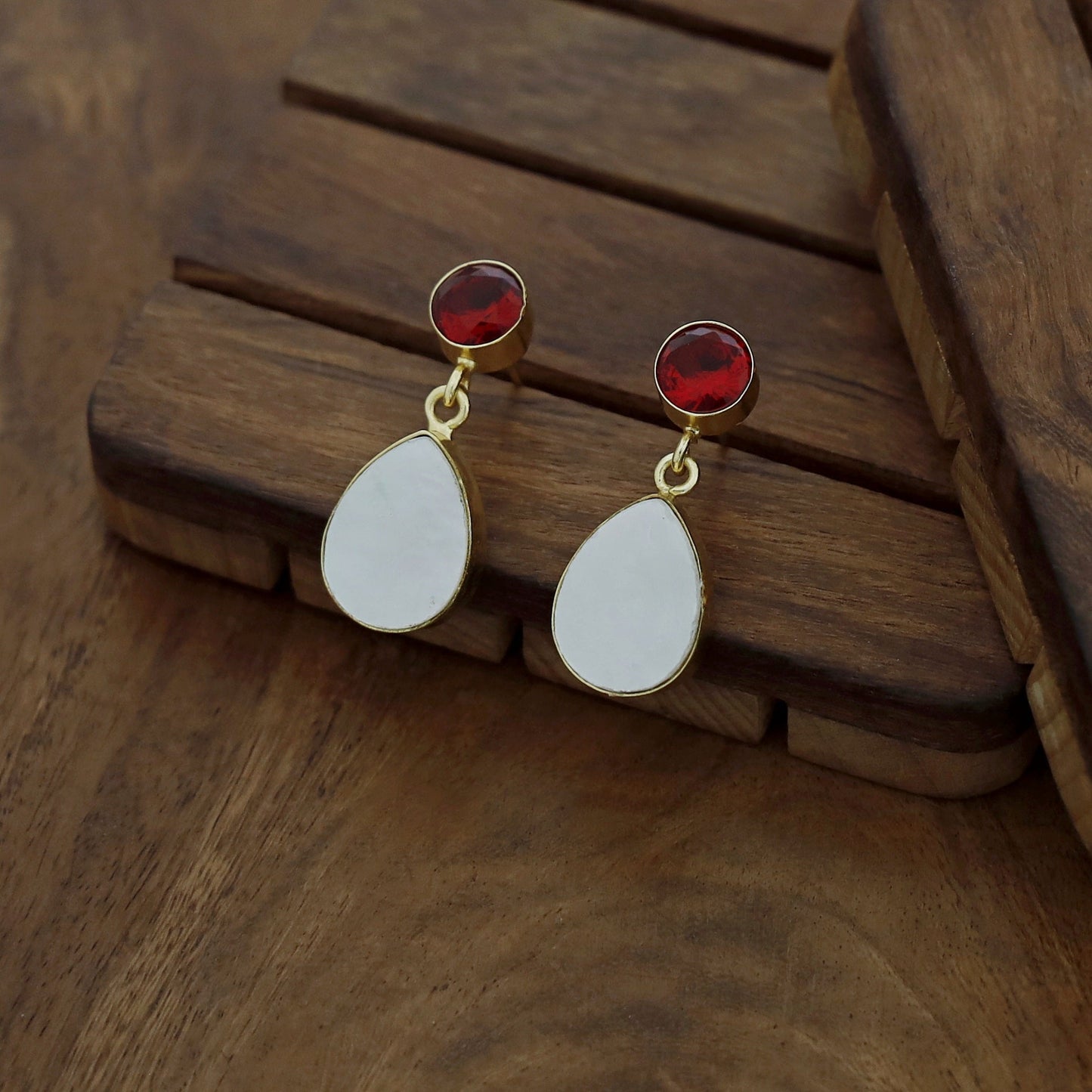 MOP Drop Earrings
