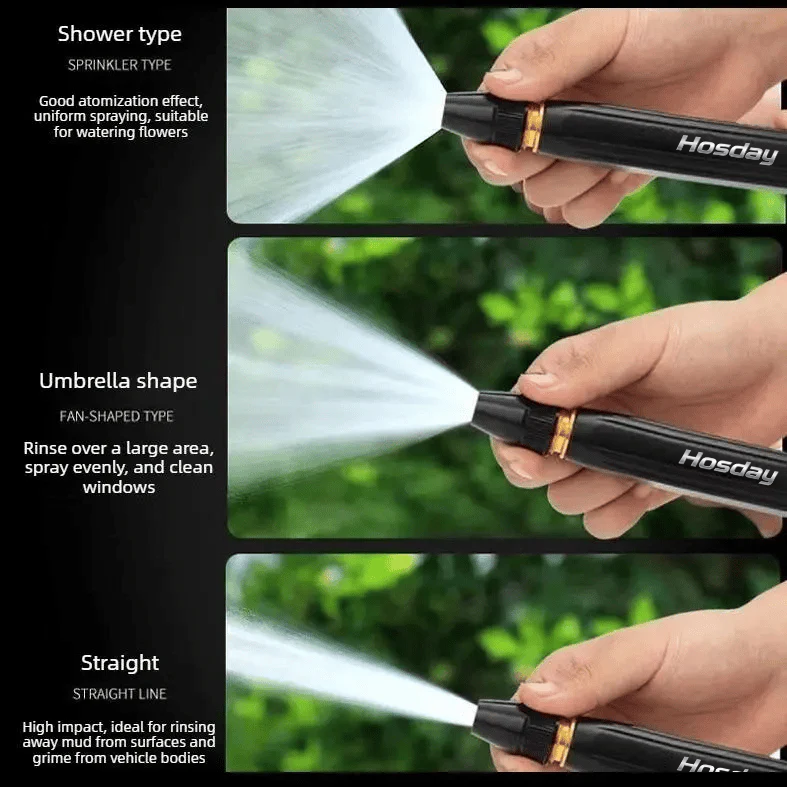 🚗LAST DAY 50% OFF ✨Hosday® Powerful High-Pressure Home Car Wash & Garden Sprayer