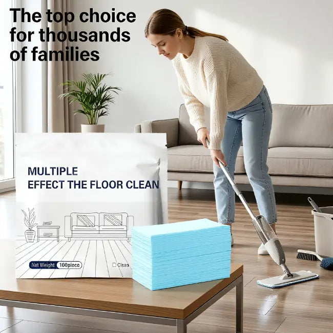 🔥Hudros®Multi-Surface Floor Cleaning Tablets – Concentrated Cleaner for Hardwood, Tile, Laminate & More
