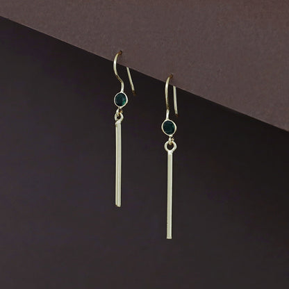 Golden Sticky Glossy Round Drop